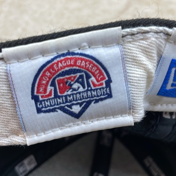 New Era 59FIFTY Frederick Key Fitted Hat 7 3/8 Black Orange 100% Wool Cap - Picture 8 of 13